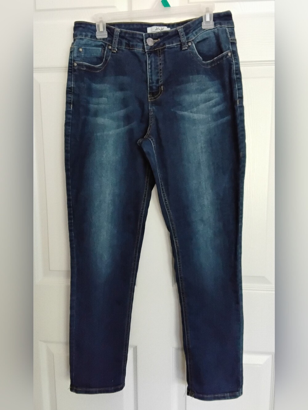 Harmony & Havoc Dark Blue Women’s Jeans - Stretch Mid-Rise